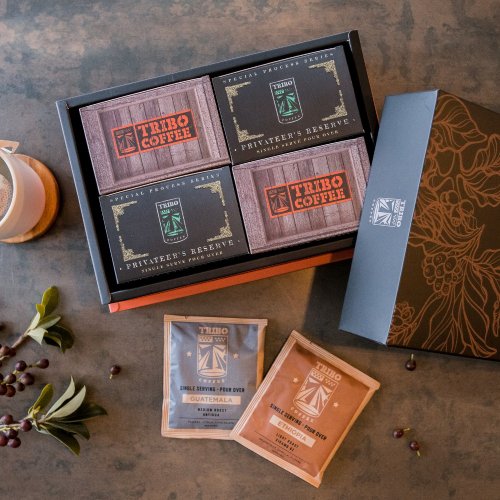TRIBO COFFEE 探險家 濾掛式咖啡禮盒 (10種口味/ 4 X 5入盒)