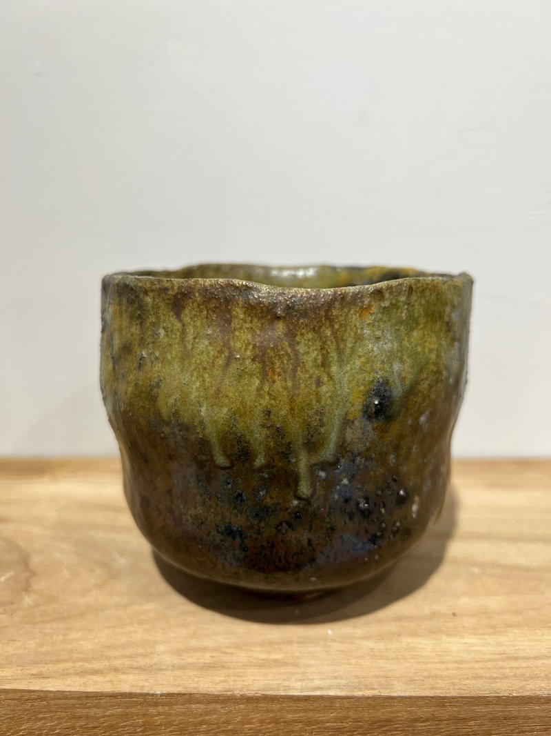 柴燒茶碗 - 茶壺/茶杯/茶具 - 陶 咖啡色