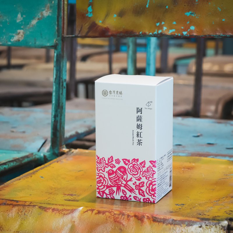 台茶風華 阿薩姆紅茶 (天然製材茶包2.5gx20入/盒) 台灣農林 - 茶葉/茶包/水果茶 - 紙 粉紅色