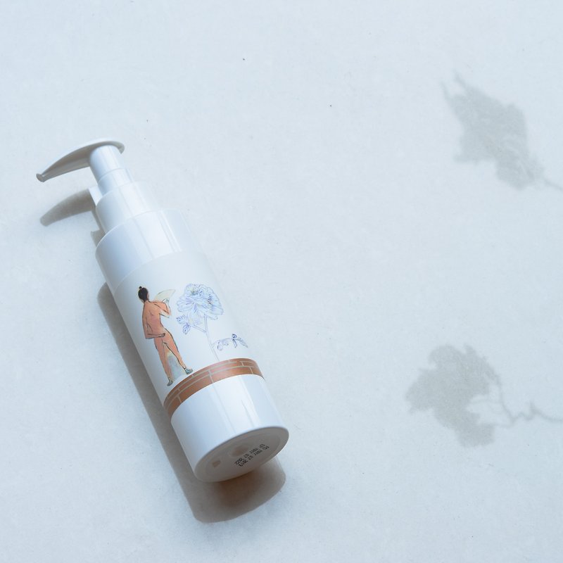 100% essential oil fragrance-shimmer. Shower (150ml) - Body Wash - Plants & Flowers Transparent