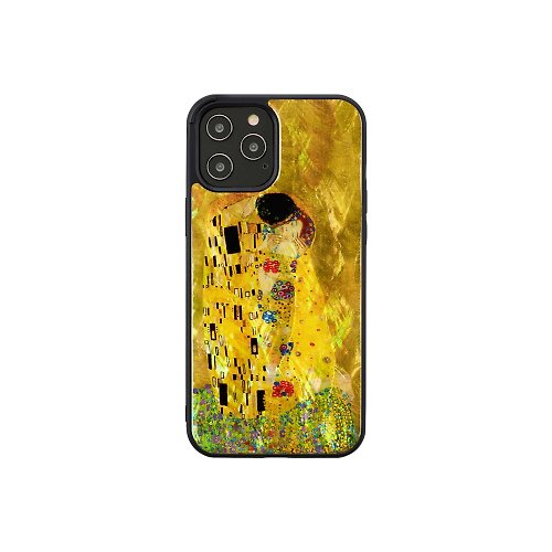 Man&Wood Man&wood iPhone 12 / 12 Pro 天然貝殼 造型保護殼-黃金之吻