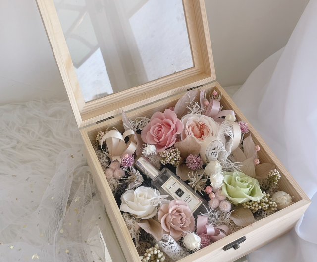 永遠の命 フラワーボックス デザイン】ギフトボックス