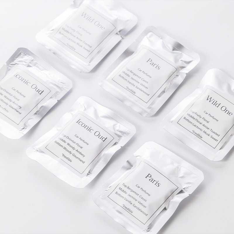 【NOUVELLE】Car fragrance refill tablets/set of two tablets - Fragrances - Other Materials 