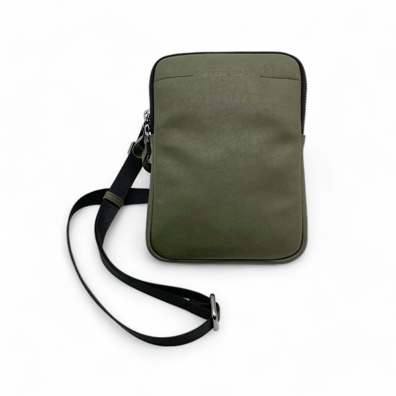 Yash Men's Mountain Crossbody Bag - กระเป๋าแมสเซนเจอร์ - หนังแท้ 