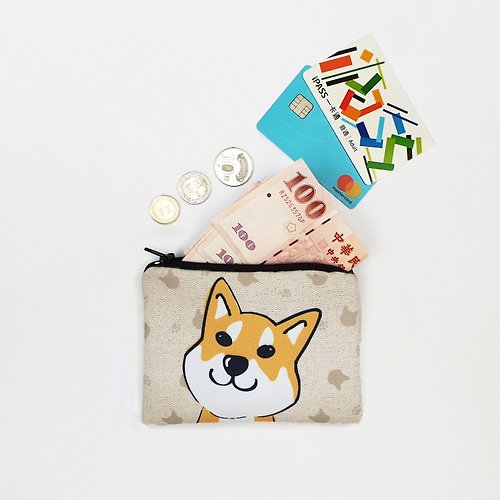 iShare愛現 寵物簡單收納零錢包(多圖樣) 萬用收納包