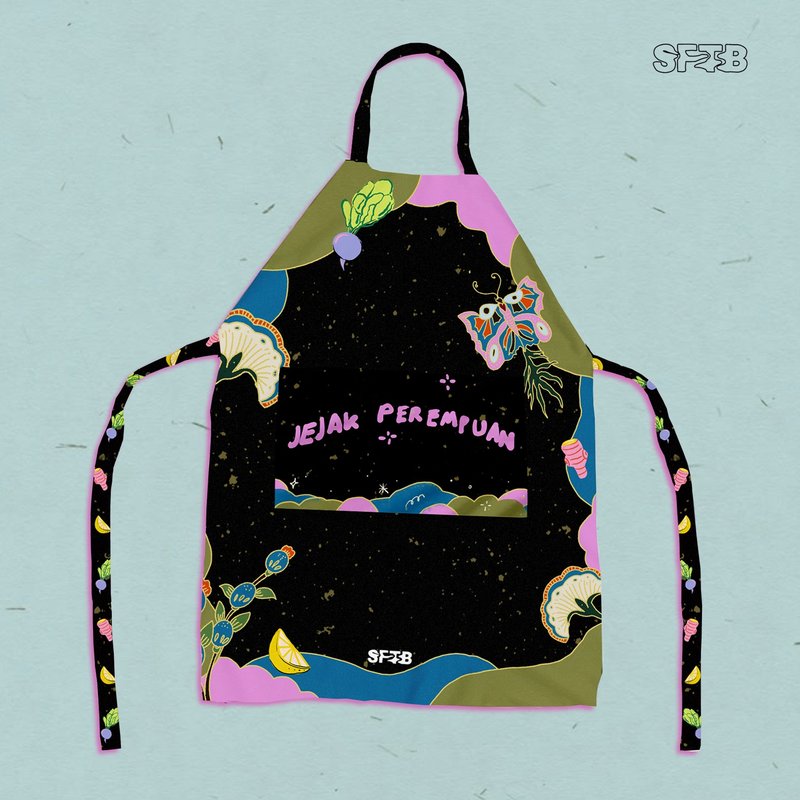 Jejak Perempuan Apron - 圍裙 - 聚酯纖維 多色