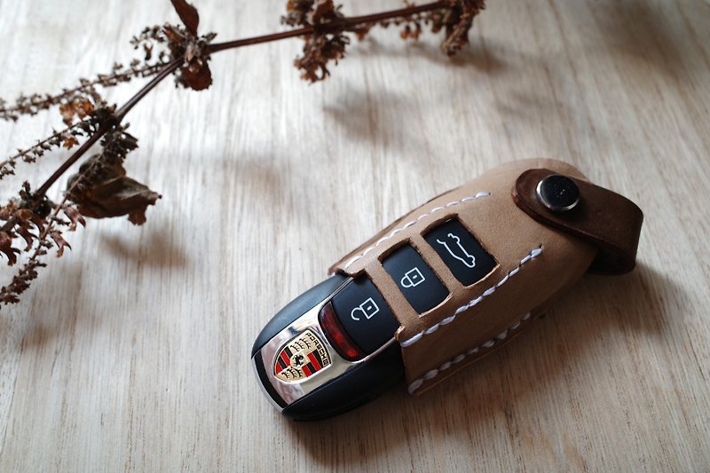 Porsche 保時捷真皮鑰匙保護套