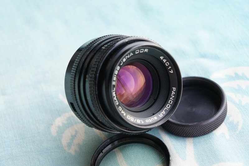 STANDARDFOCUS Carl Zeiss Jena DDR MC PANCOLAR 1.8/50 LENS FOR M42 PRAKTICA,ZENIT - 相機/拍立得/底片相機 - 其他材質 