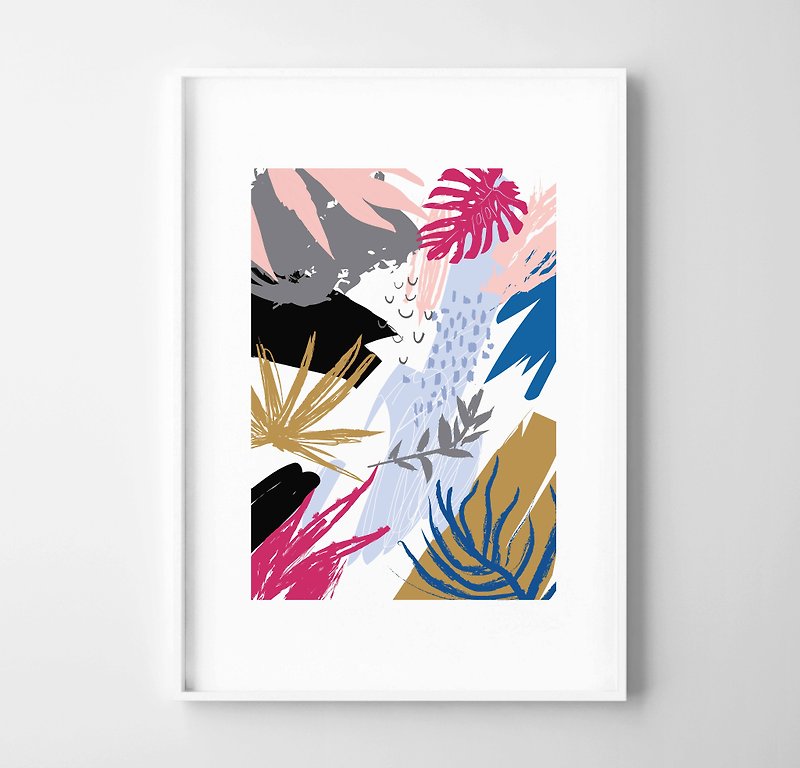 Colour Forest (4) Customizable posters - ตกแต่งผนัง - กระดาษ 