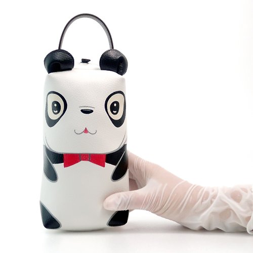 pipo89-dogs-cats 【雙11折扣】Panda pencil pouch bag,make up case, handmade bag for every day essential
