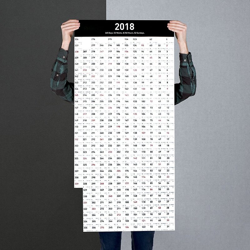 DOIY 2018 及時行樂年曆
