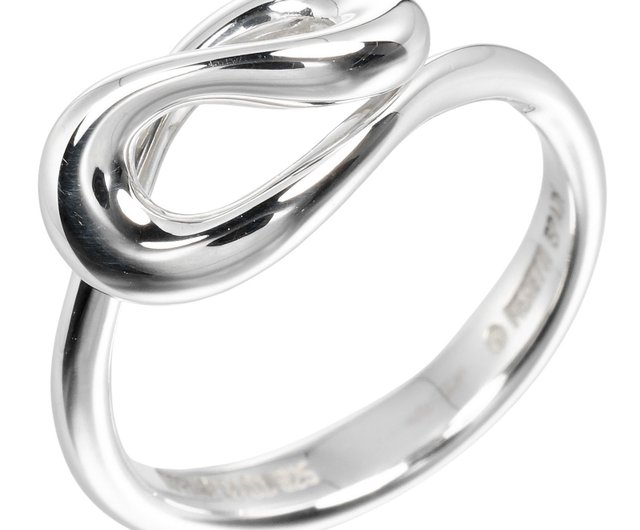 TIFFANY　ティファニー　オープンウェーブリング　シルバー　925　9号 日本直送】ティファニーTIFFANY&Co. オープンウェーブ9号リング