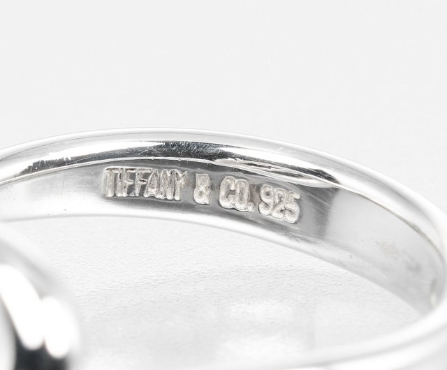 ティファニー　オープンウェーブ　リング　シルバー925  約9号 日本直送】ティファニーTIFFANY&Co. オープンウェーブ9号リング