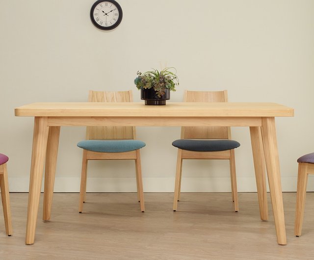 Pine solid deals wood dining table