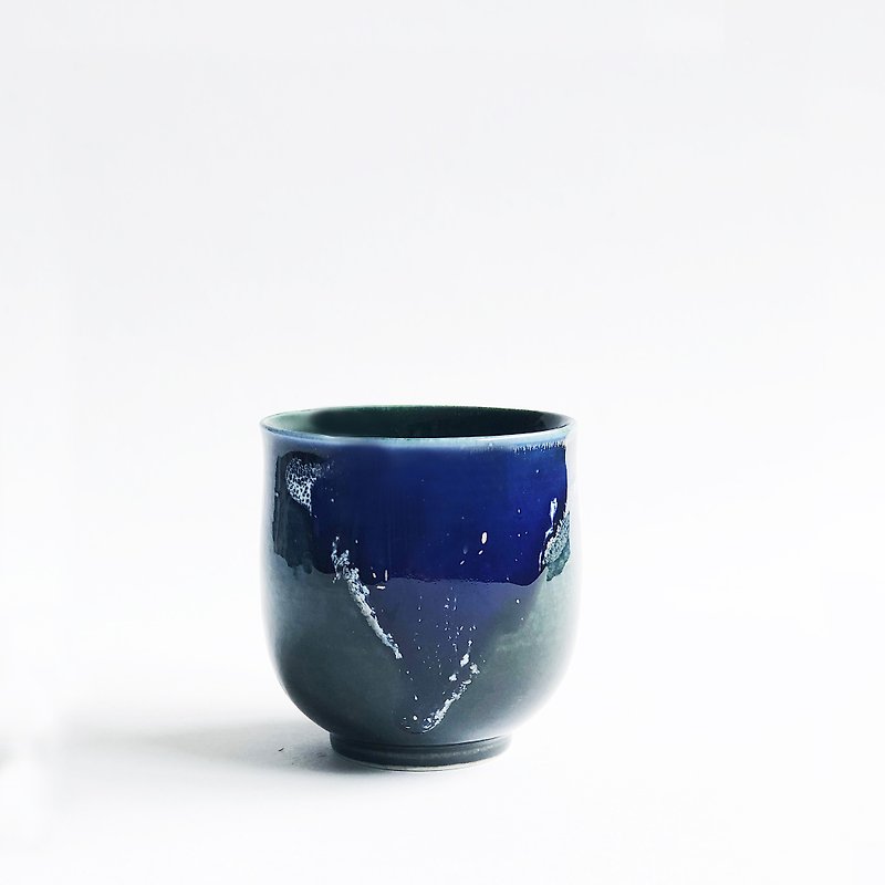窯釉手作りのセラミックティーカップシングルカップ - 鮮やかなパープル - 急須・ティーカップ - 磁器 パープル