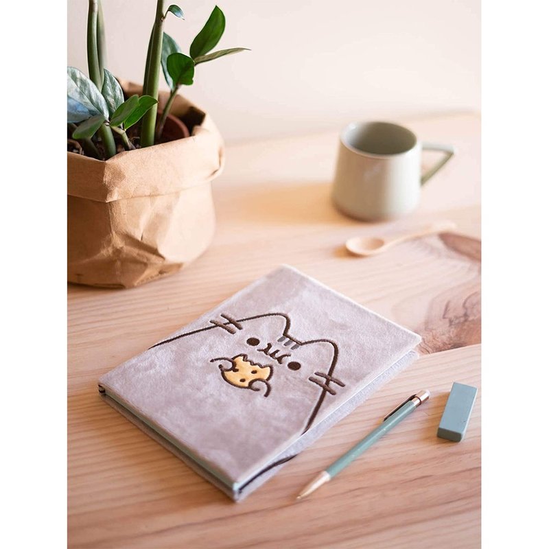 【Pusheen】A5 Plush Notebook - Notebooks & Journals - Paper Multicolor