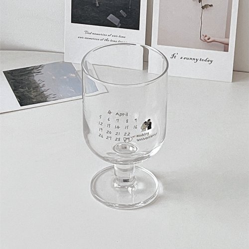 DALLOO Memory Goblet with Anniversary Calendar - 280ml
