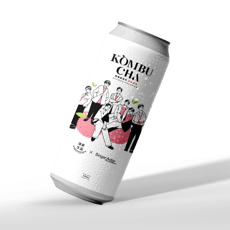 Best Love co-branded hand-painted model | Smooth Kombucha-Classic Lychee Flavor 6 set - 健康食品・サプリメント - コンセントレート・抽出物 