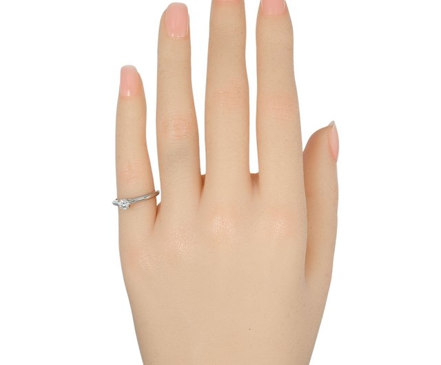 日本直送】カルティエ CARTIER 1895 ソリテール 7号 指輪 0.23ct