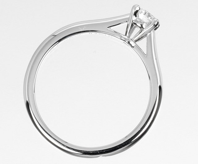 日本直送】カルティエ CARTIER 1895 ソリテール 7号 指輪 0.23ct VS1/F