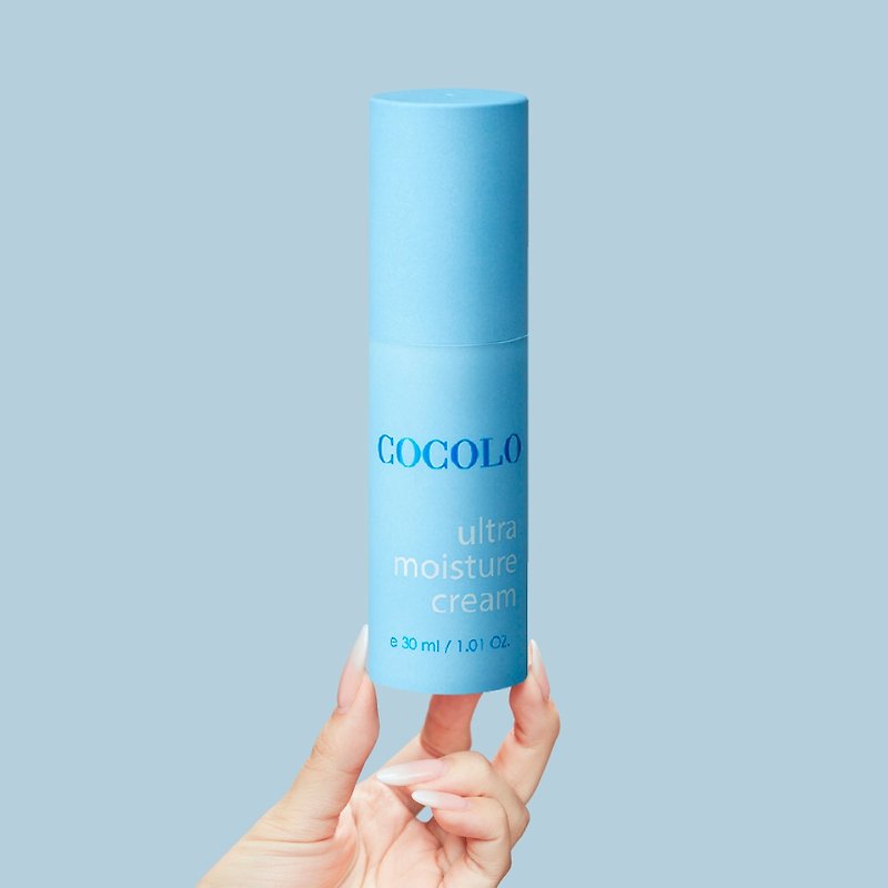 COCOLO Ultra Moisture Cream 30ml - ครีมบำรุงหน้า - วัสดุอื่นๆ สีน้ำเงิน