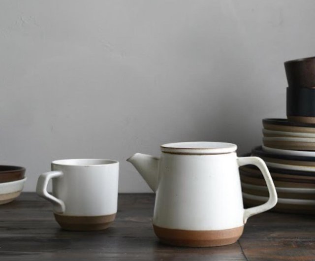 日本 KINTO CERAMIC LAB ティーカップ 180ml / ティーポット 500ml / 5