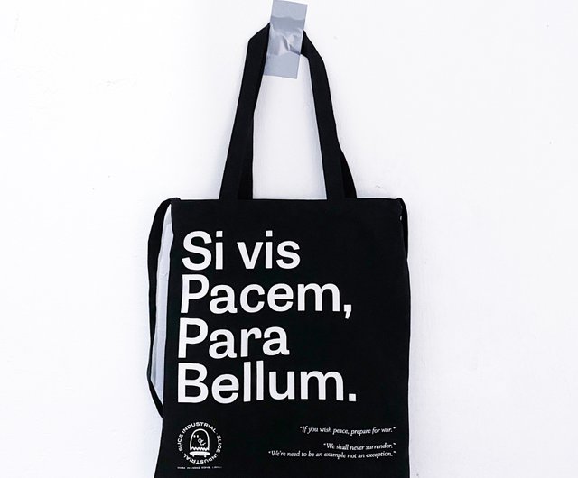 Slice Industrial Canvas Bag 01