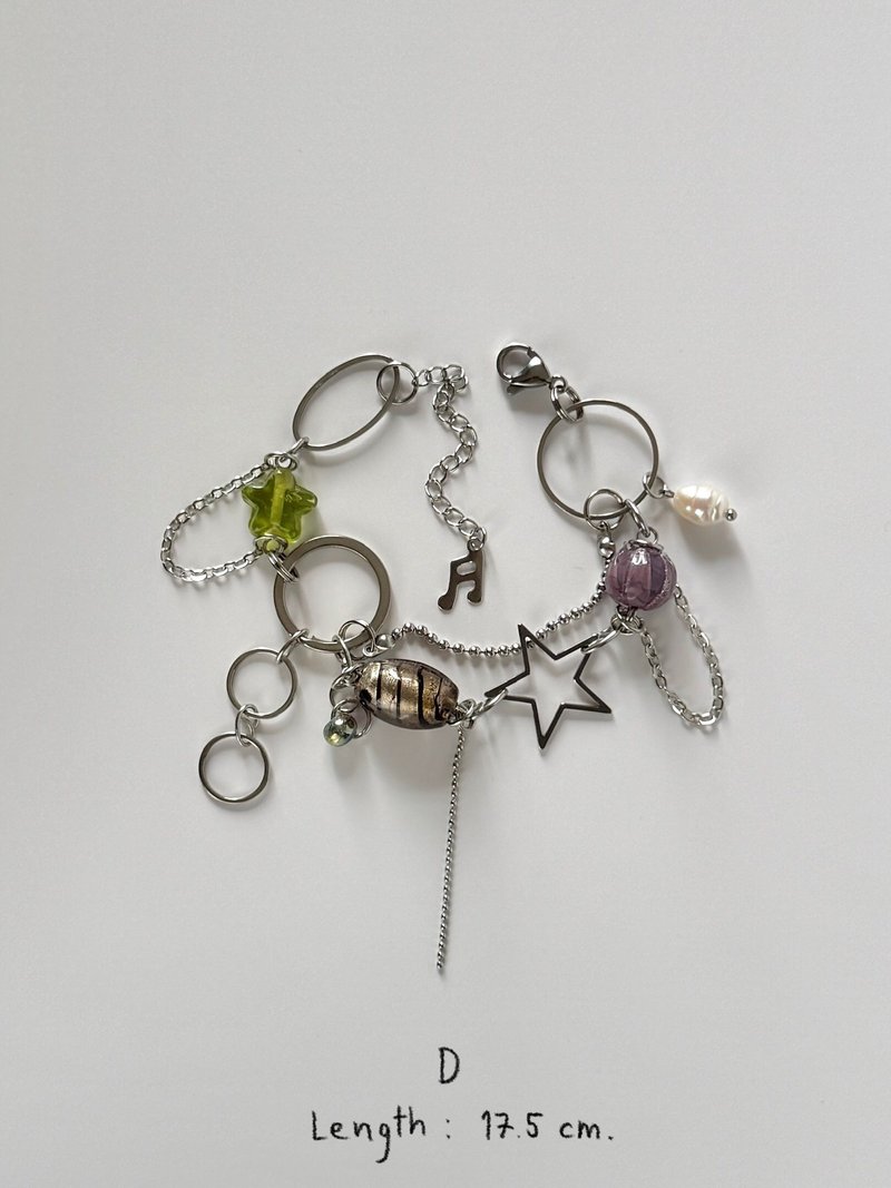 Handmade Bracelets - 手鍊/手環 - 其他材質 多色