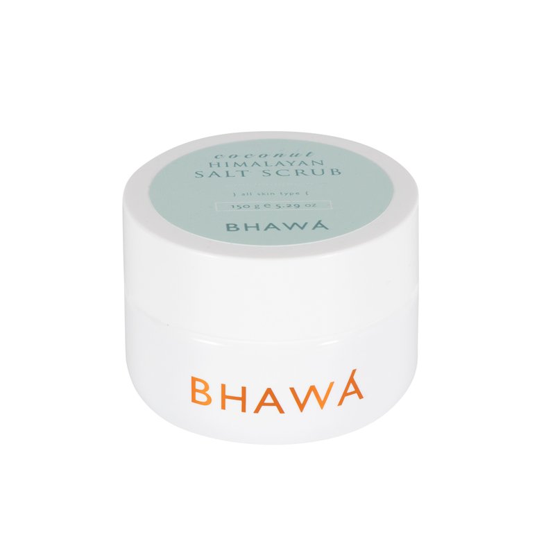 BHAWA COCONUT HIMALAYAN SALT SCRUB - ครีมอาบน้ำ - สารสกัดไม้ก๊อก 