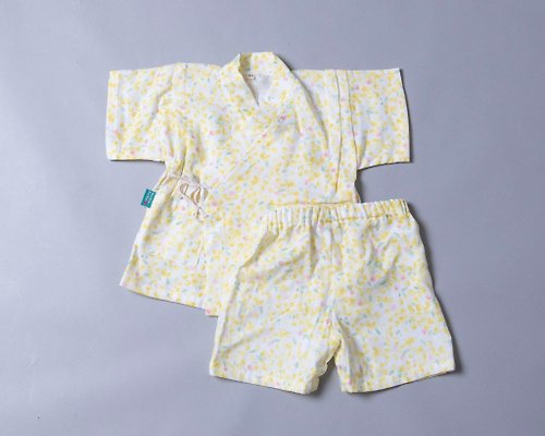 MarMarBarBar手作童衣 甚平和服-自然16-紗 睡衣 嬰兒 包屁衣 連身褲 抓周 新生bb衫