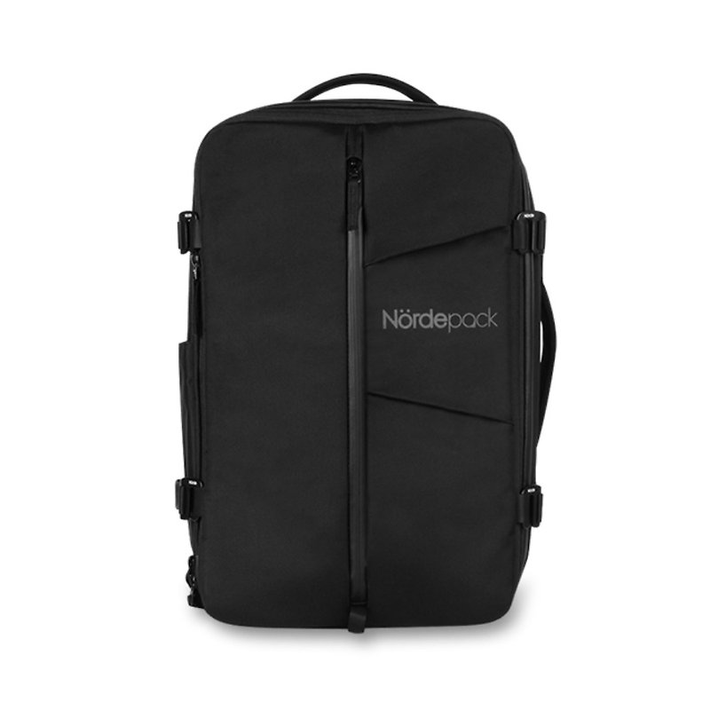 Nordepack(Including Rain Cover) - กระเป๋าเป้สะพายหลัง - ไนลอน สีดำ