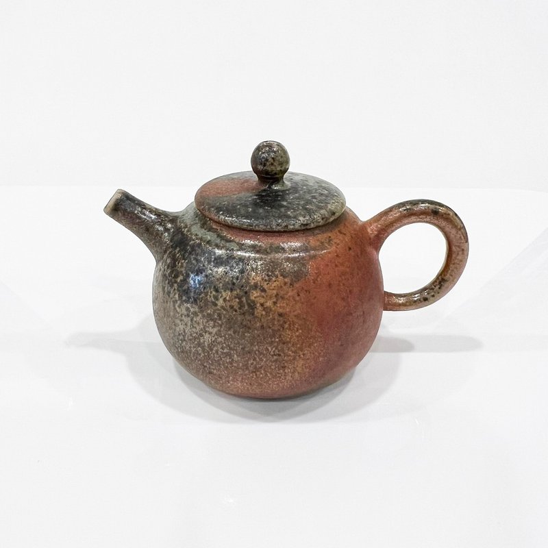 柴燒壺 - 茶壺/茶杯/茶具 - 陶 橘色