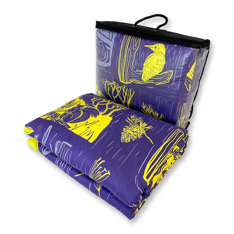 (DW台灣獨家)尋夢森林 雙人四季被(紫) - 棉被/毛毯 - 其他材質 