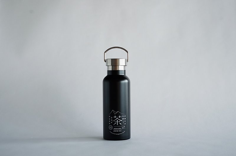 【Stainless steel original thermo bottle】Thermo bottle - Teapots & Teacups - Stainless Steel Black