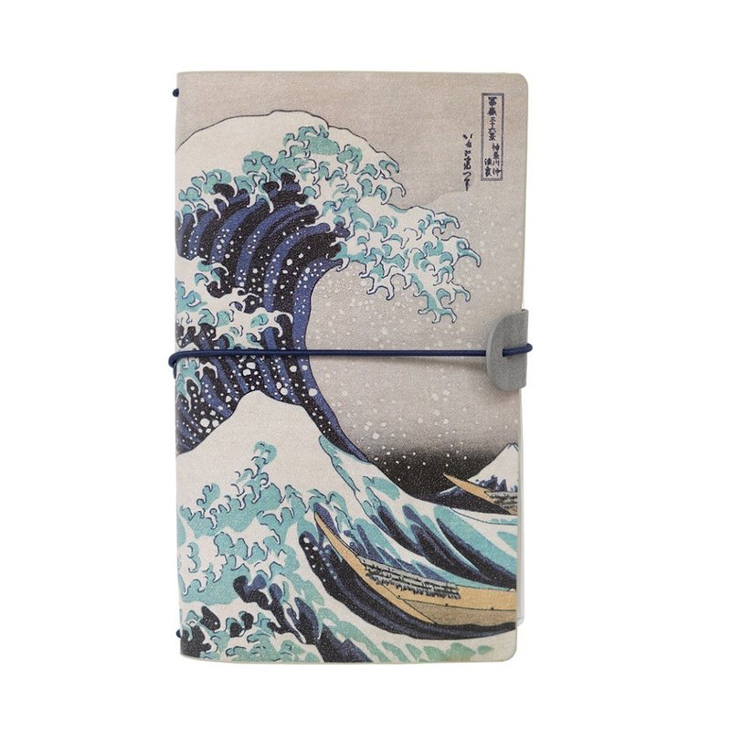 【Ukiyo-e】Kanagawa Okinami Ukiyo-e pencil book - สมุดบันทึก/สมุดปฏิทิน - กระดาษ หลากหลายสี