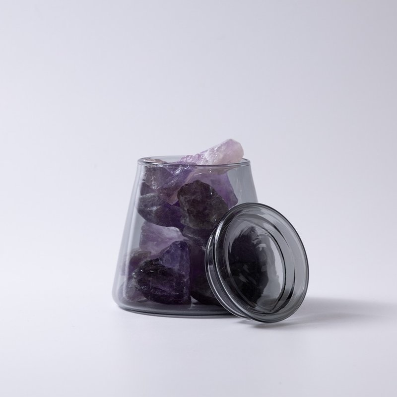 【Montagne】紫水晶 | 富士山晶礦杯 - 香氛/精油/擴香 - 水晶 紫色