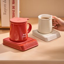 日本BRUNO 恆溫暖杯墊組 BXM201 (內涵馬克杯&amp;杯墊 共二色)