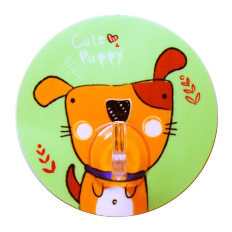 【BEAR BOY】Magic hook-pretty ear dog (4 pieces) - กล่องเก็บของ - พลาสติก 