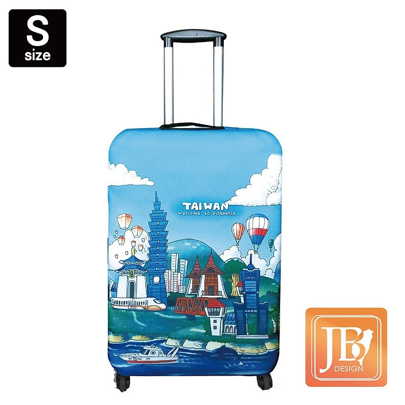 Colorful suitcase cover-Taiwan Sky-S - Luggage & Luggage Covers - Other Materials 