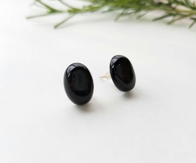 Born From Rock Onyx Luna Earring片耳ピアス Born From Rock Onyx Luna Earring片耳ピアス