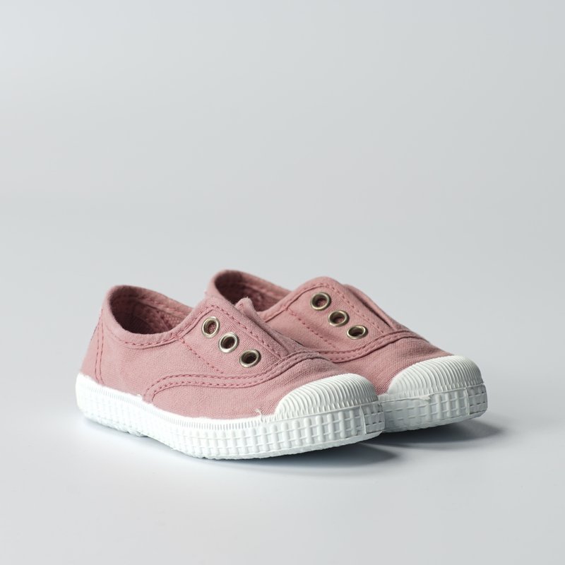 Spanish nationals canvas shoes CIENTA adults size pink scent shoes 70997 52 - รองเท้าลำลองผู้หญิง - ผ้าฝ้าย/ผ้าลินิน สึชมพู