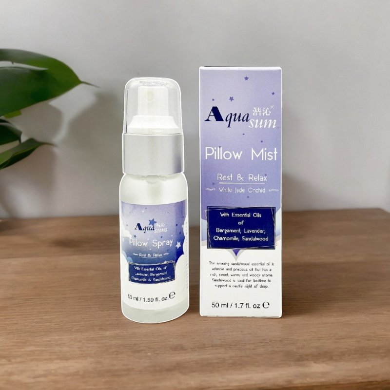 Flower Pillow Spray (50ml) Deep Sleep & Drive Away Worries - อื่นๆ - สารสกัดไม้ก๊อก 