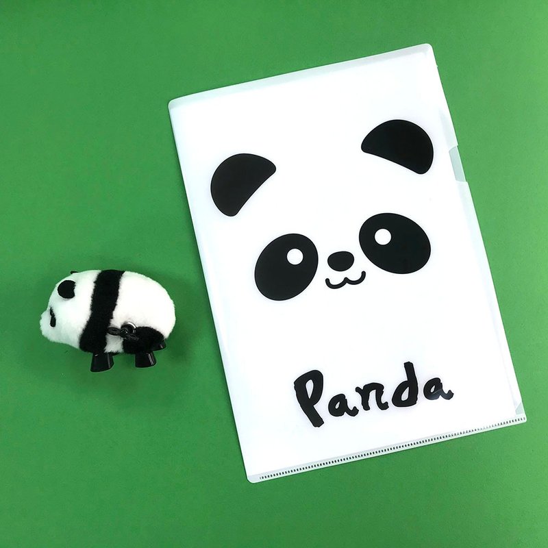 Panda L型資料夾 - 文件夾/資料夾 - 塑膠 白色