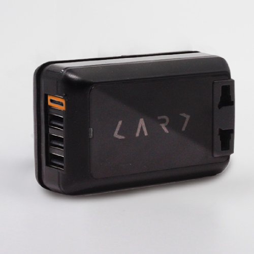 甲子設計 【CARD】首創 USB Type-C 多埠全球旅用萬國插座 (黑色)