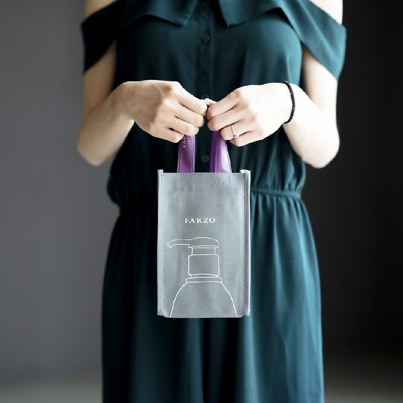 Additional purchase-FARZO brand environmental protection bag (short) - Handbags & Totes - Eco-Friendly Materials Gray