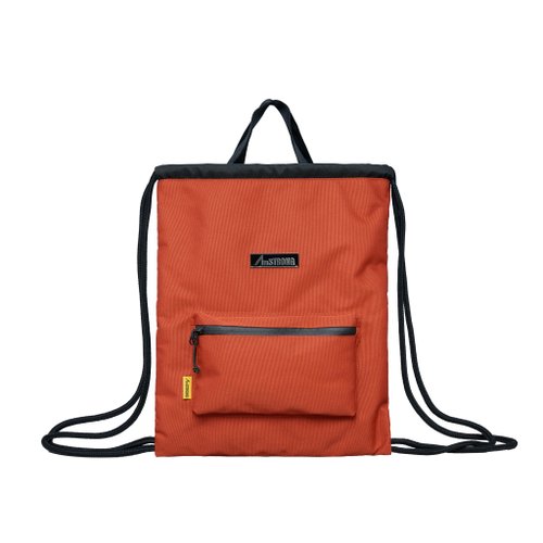 AmSTRONG HK 【香港設計】運動日常系列 | 02-DRAWSTRING BAG 索繩包 銹橙色