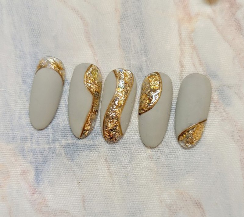 【Like Hidden Gold】Nail Art Patches/Wearing Armor - Other - Resin 