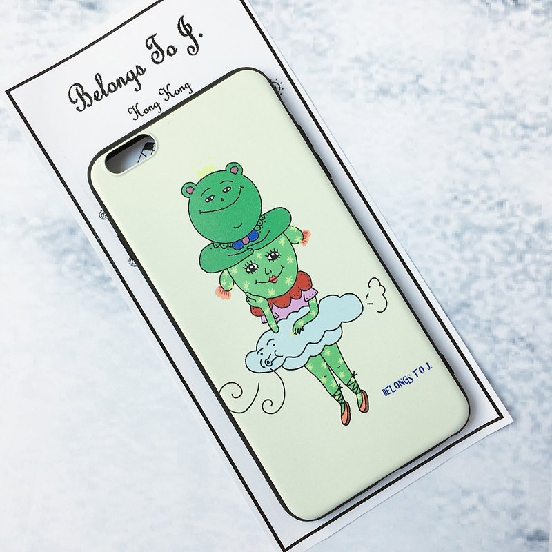 Belongs To J.  IPhone 6 & 6S & 6 Plus Phone Case - The Frog Prince And Me - Phone Cases - Plastic Yellow