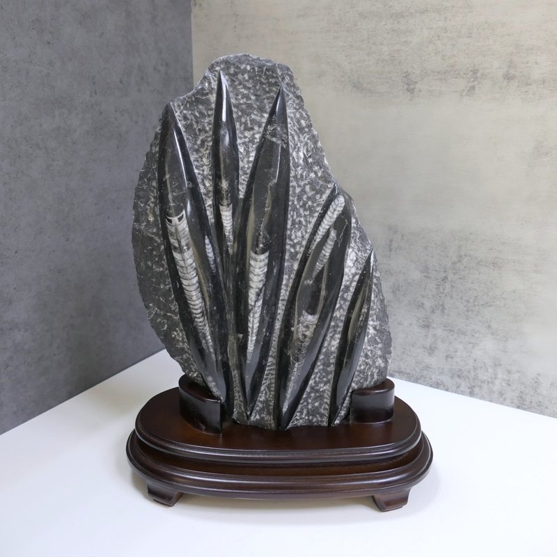 Right Angle Stone Base Right Angle Stone Ornament - Items for Display - Other Materials 