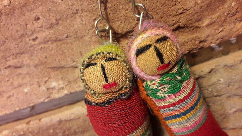 Lucky Twins 7-Multicolor - Keychains - Wool Multicolor